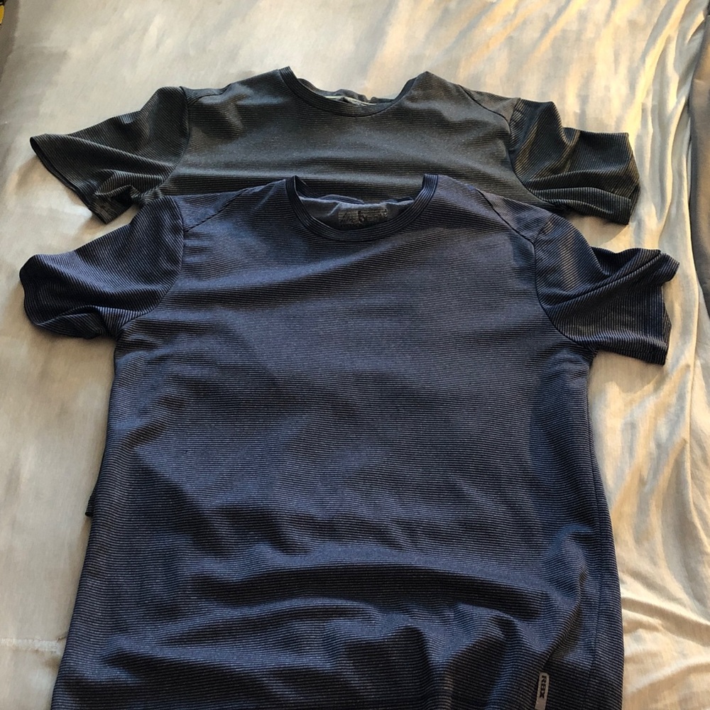 RBX Men's Black and Navy Short Sleeve Tees